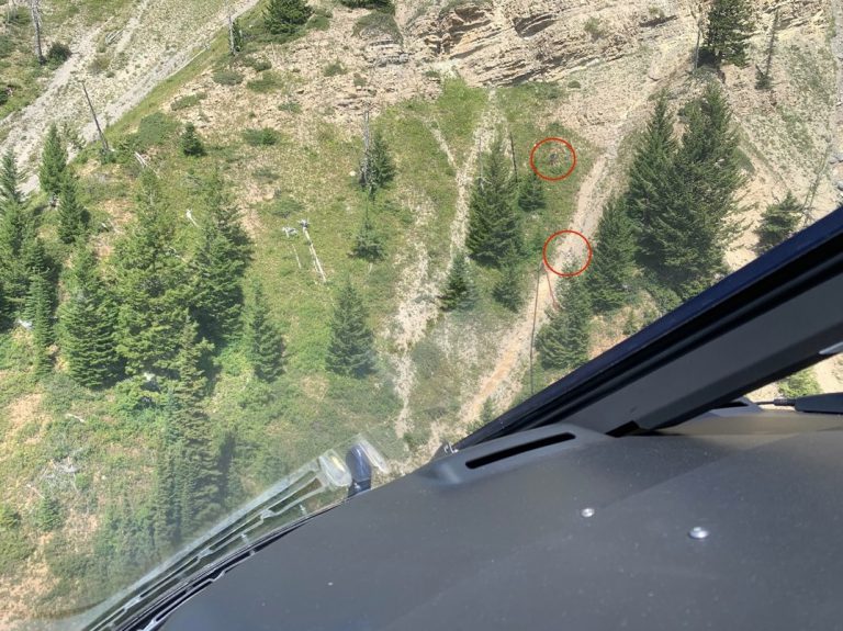 Stranded Hikers Rescued on Mount Hosmer