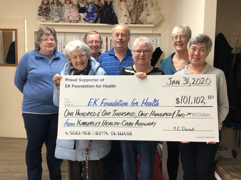 Kimberley Health Care Auxiliary Donates Over $100,000 to EKFH