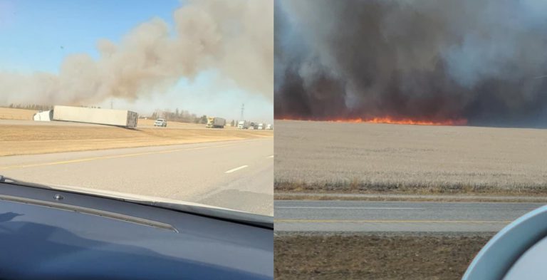 Extreme conditions wreak havoc across southern Alberta on Sunday