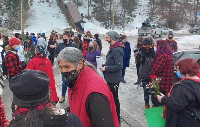 Cranbrook residents show support at Missing and Murdered Indigenous Women and Girls march