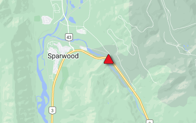 Update Highway 3 near Sparwood reopens My East Kootenay Now