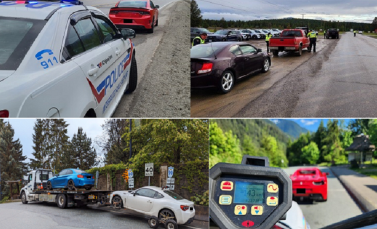 BC Highway Patrol makes a mark May Long Weekend