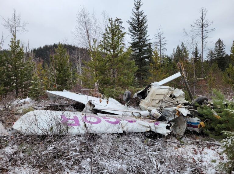 Cause not determined in fatal Columbia Valley plane crash