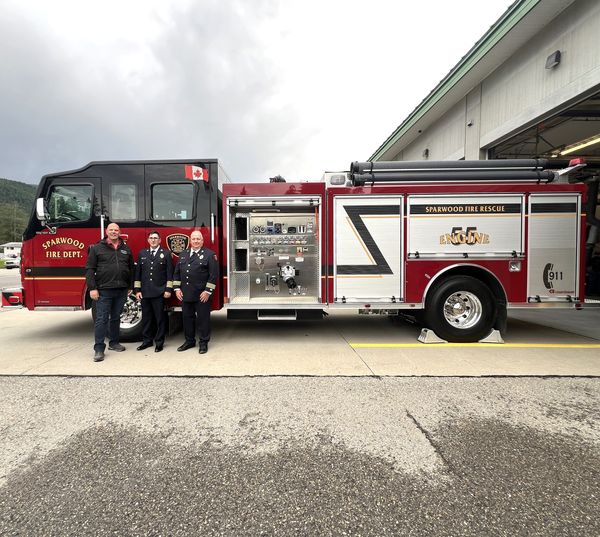 Sparwood adds new fire truck to fleet