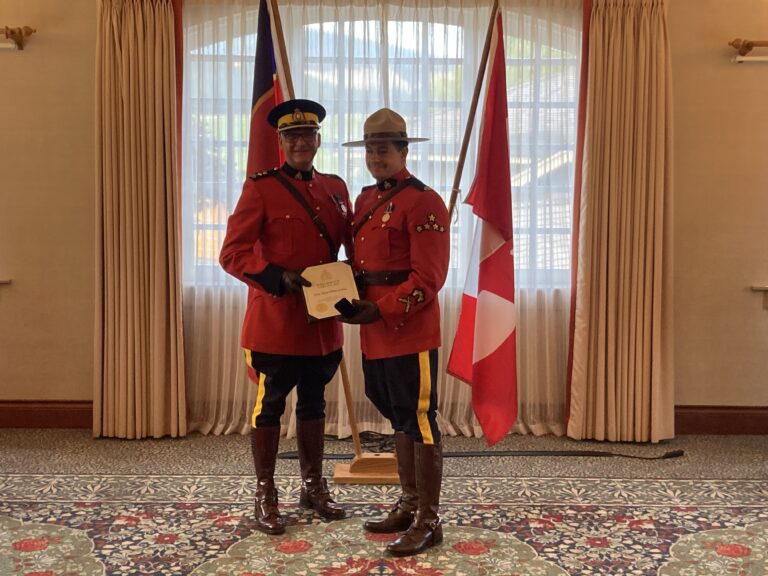 Local RCMP members honoured at medal ceremony