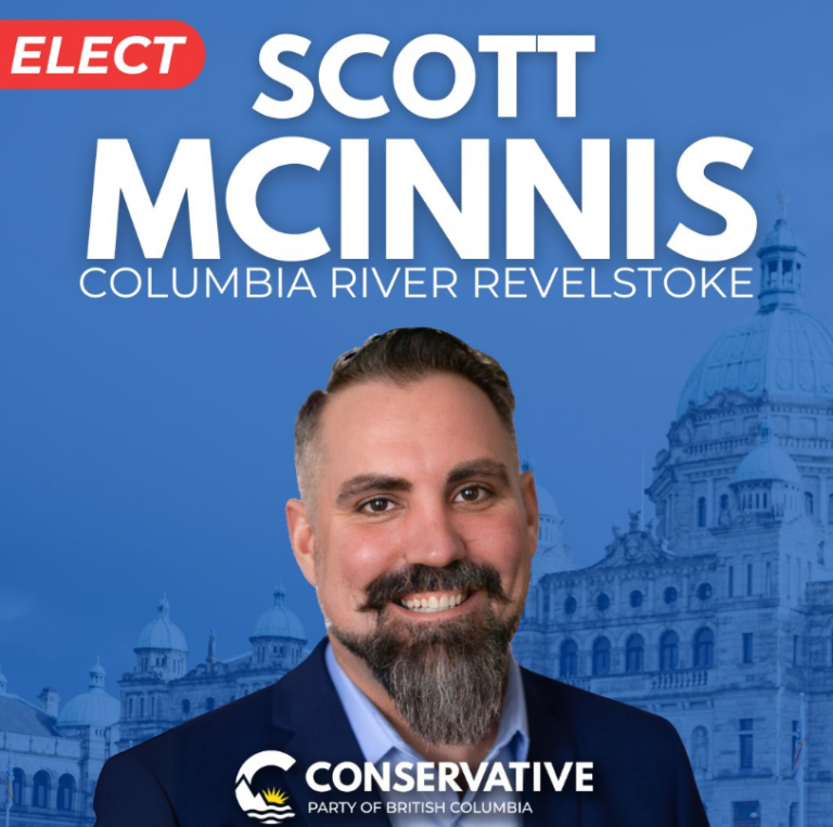 Scott McInnis will be the Conservative Party of B.C. candidate in Columbia River – Revelstoke