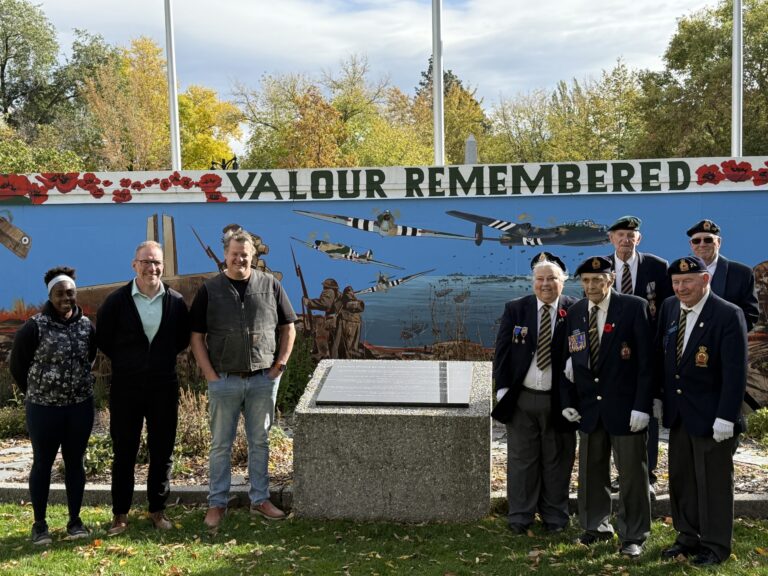 Stolen Wall of Honour plaque replaced after two years