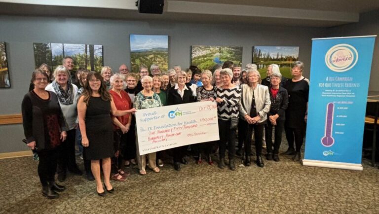 Kimberley Health Care Auxiliary donation brings NICU fundraising campaign to a close