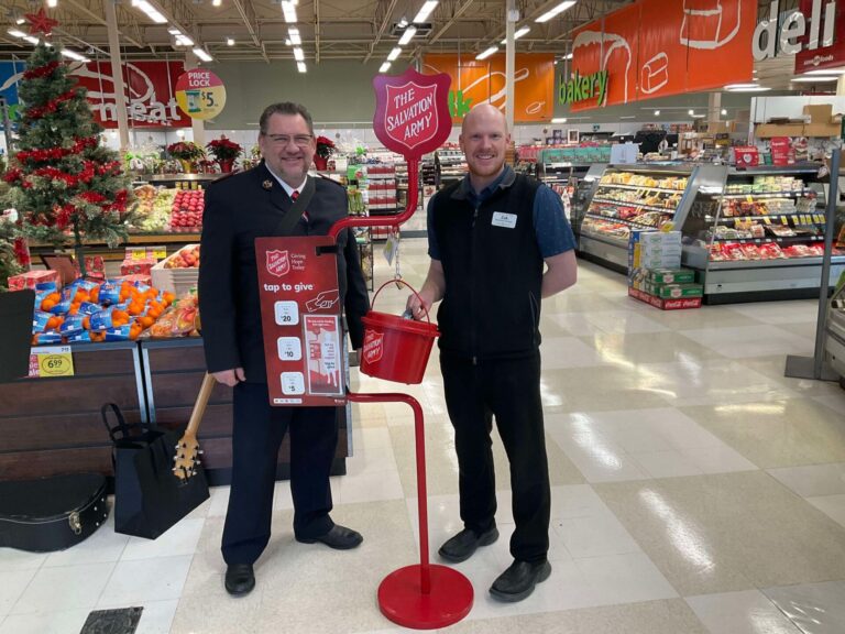 Salvation Army kettle fundraiser now underway in Cranbrook