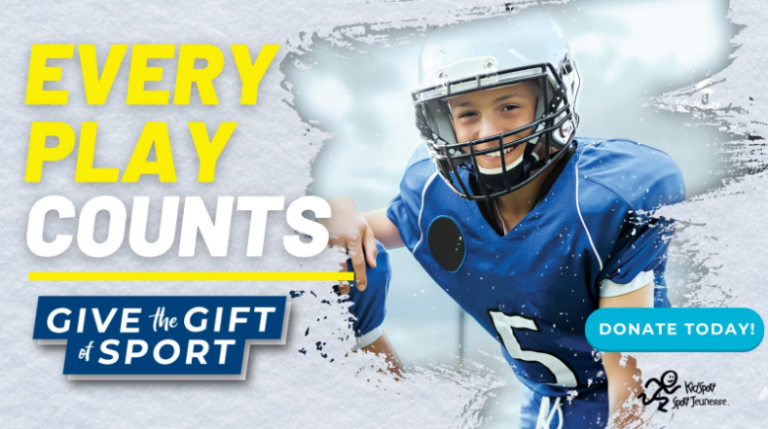 KidSport’s 13th Annual Give the Gift of Sport campaign underway