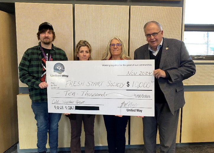 Cranbrook’s Fresh Start Collaborative Society recieves $10,000 grant